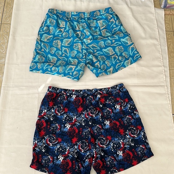 Club Room *TWO* XXL Design Swim Trunks - Picture 3 of 13